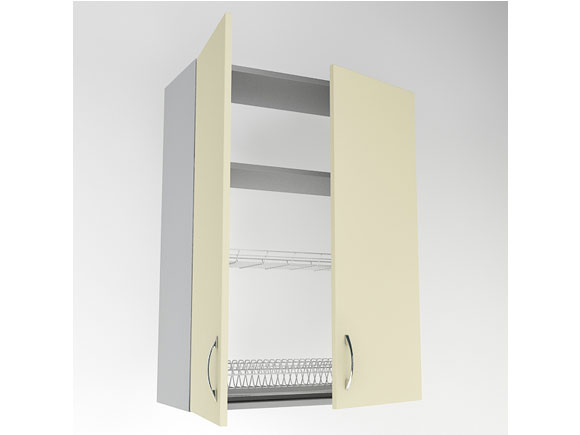 Сегменти кухонь Річ В-70/92вітрина сушка білий уніколор/9003-білий Сегменти кухонь Річ В-70/92вітрина сушка білий уніколор/9003-білий