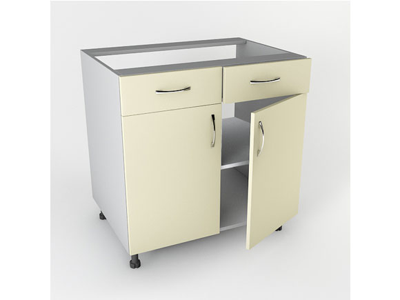 Сегменти кухонь Річ НЯД-(2+2) 80/82 білий уніколор/9003-білий Сегменти кухонь Річ НЯД-(2+2) 80/82 білий уніколор/9003-білий