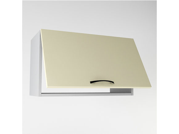 Сегменти кухонь Софт В-60/36вітрина сірий уніколор/7044-шовковий сірий Сегменти кухонь Софт В-60/36вітрина сірий уніколор/7044-шовковий сірий