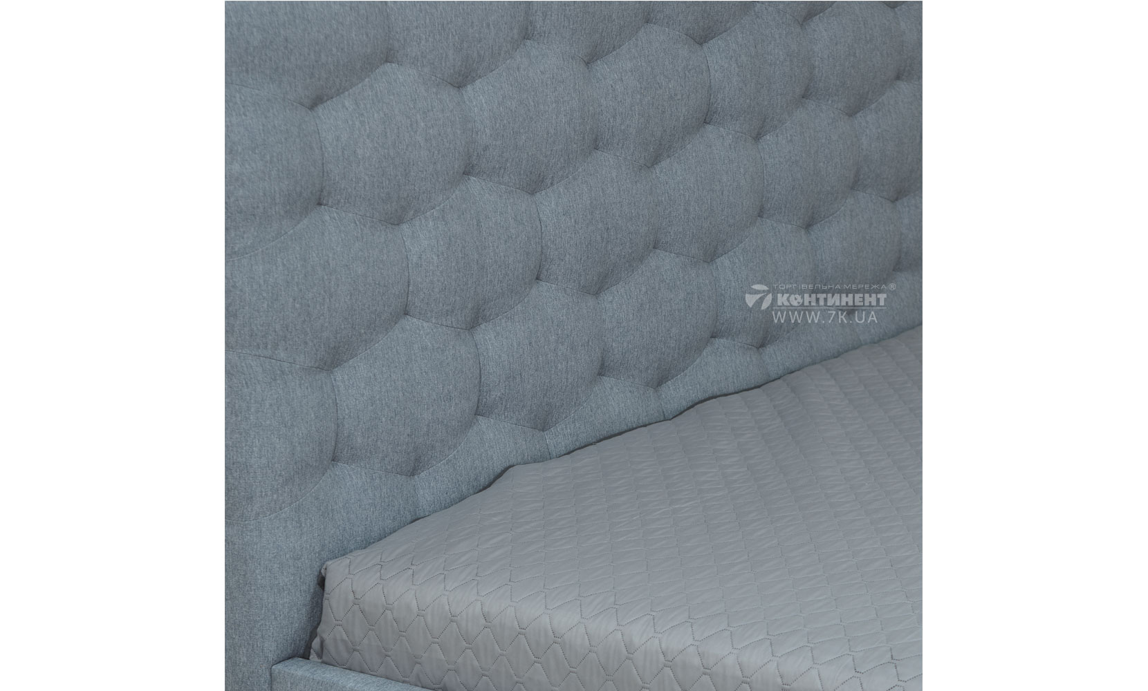 Ліжко Модена 160 б/м з підйом.механізмом magic grey blue - фото 3