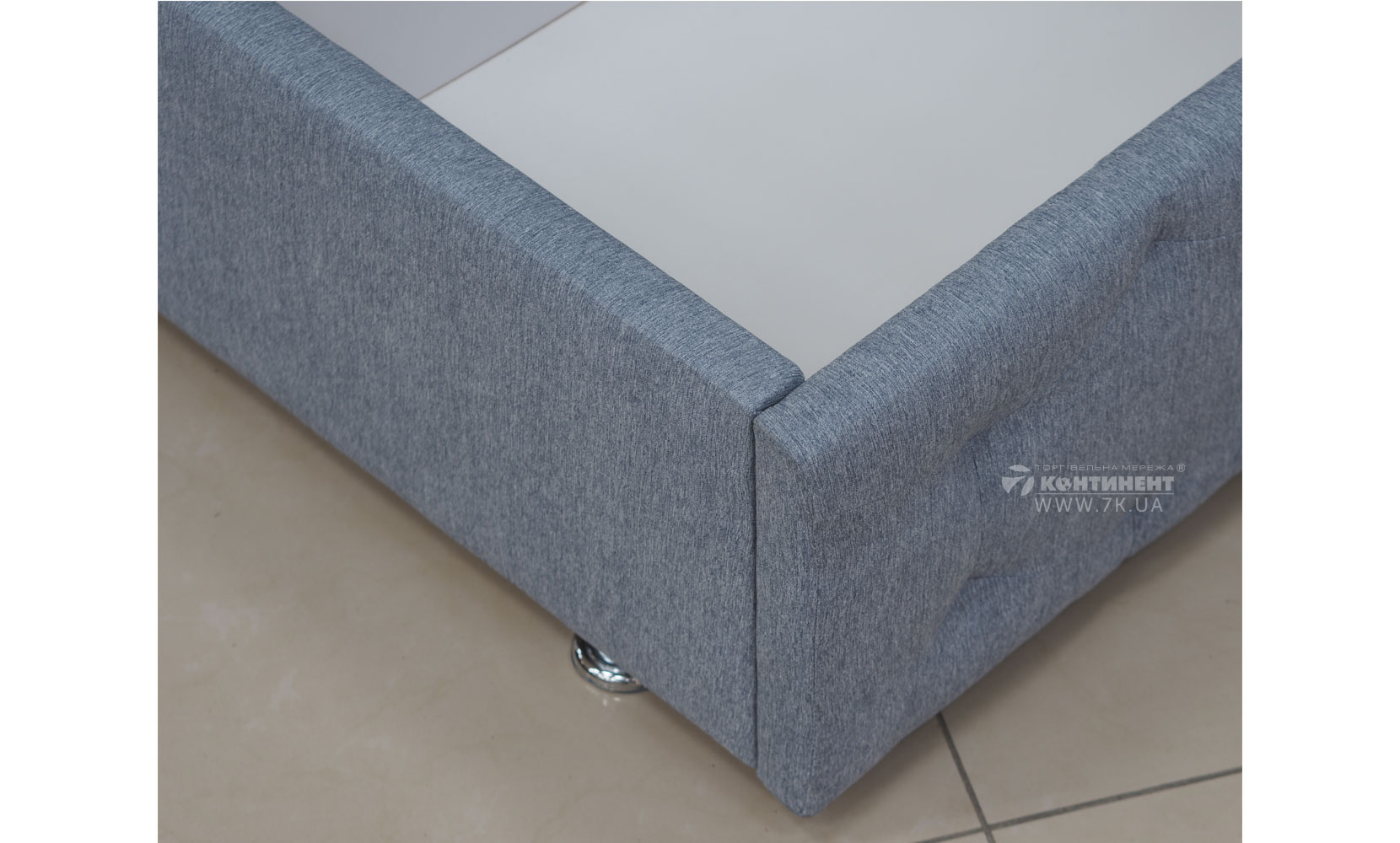 Ліжко Модена 160 б/м з підйом.механізмом magic grey blue - фото 6
