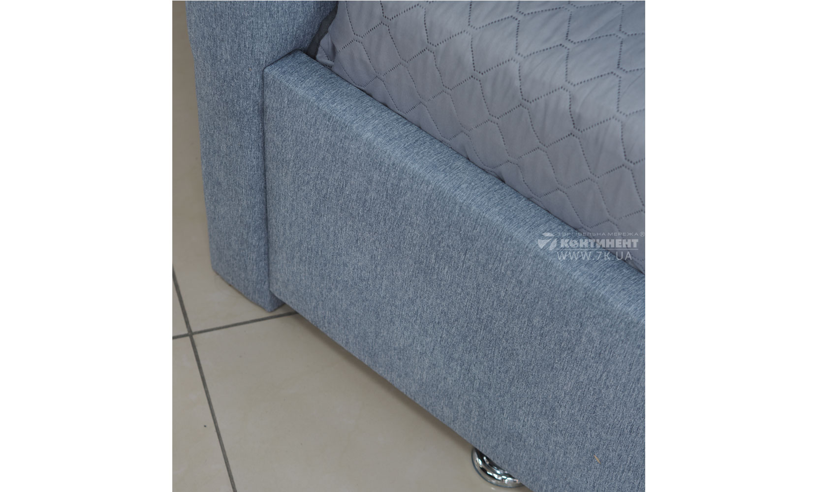 Ліжко Модена 160 б/м з підйом.механізмом magic grey blue - фото 7