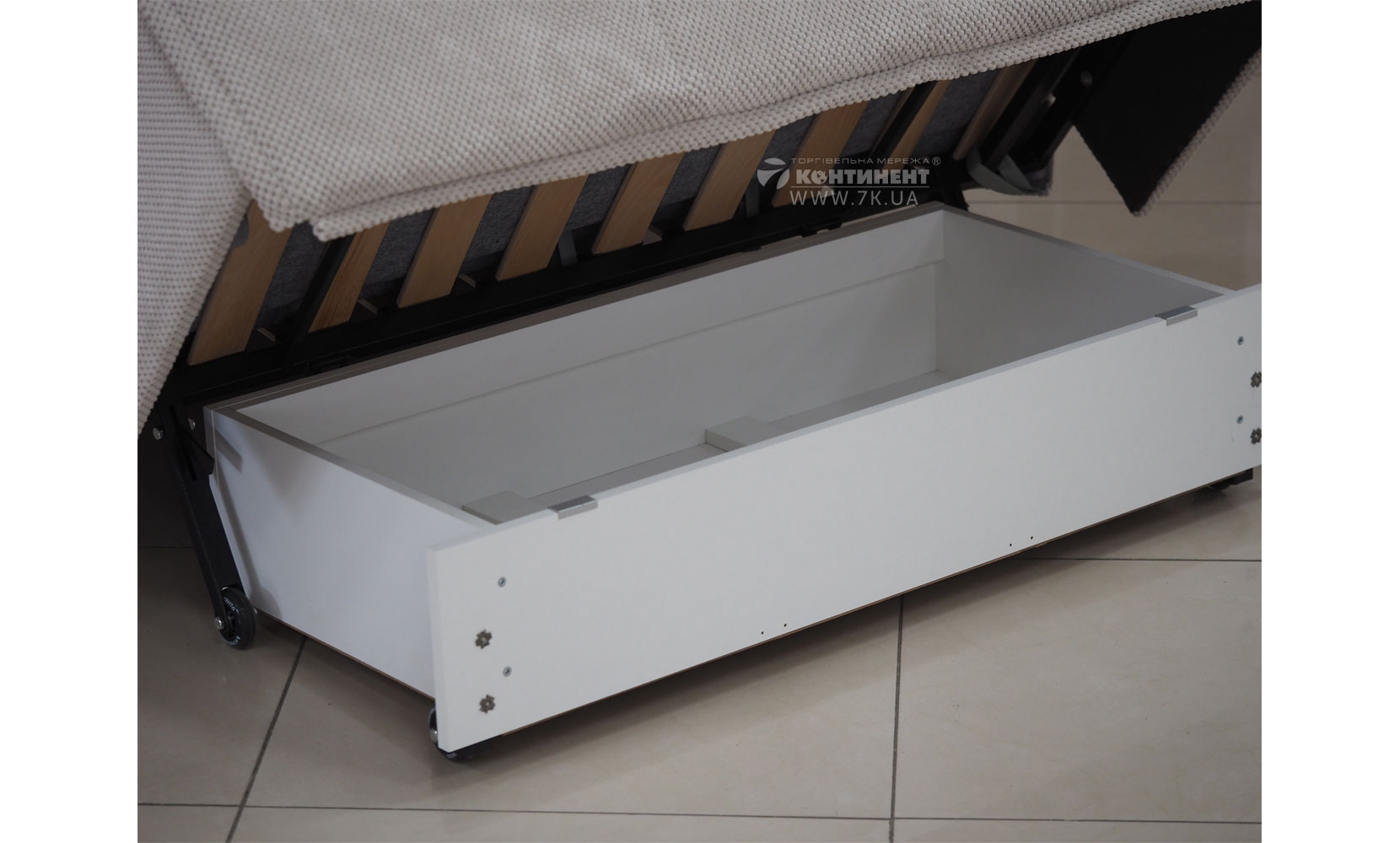 Прямий диван Мальта NEW 1,4 з коробом (АКЦІЯ) zefir plus 02 Т/cilium camel - фото 3