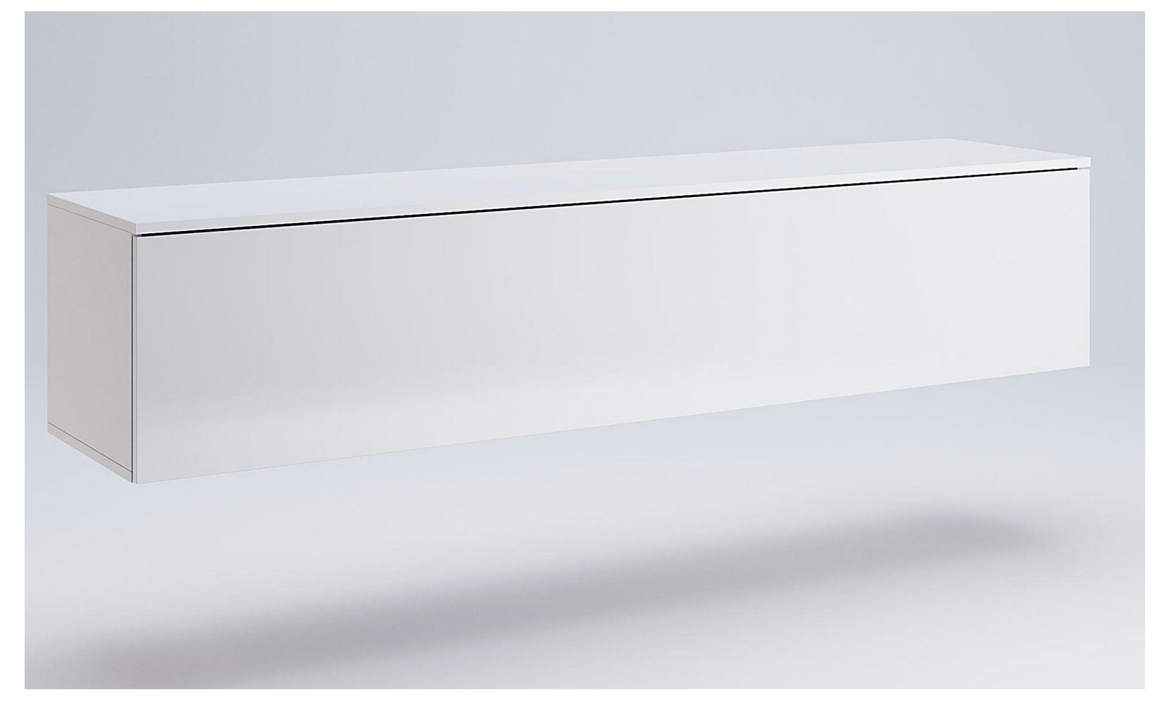 Тумба ТВ секція BOX 44 TV глянець білий - фото 1 Тумба ТВ секція BOX 44 TV глянець білий - фото 1