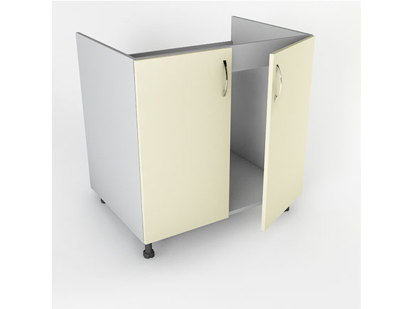 Сегменти кухонь Брайт Н-80/82 мийка мойка дуб молочний/1015-бежевий Сегменти кухонь Брайт Н-80/82 мийка мойка дуб молочний/1015-бежевий