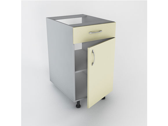 Сегменти кухонь Брайт НЯД 45/82 (1я+1д) дуб молочний/1015-бежевий Сегменти кухонь Брайт НЯД 45/82 (1я+1д) дуб молочний/1015-бежевий