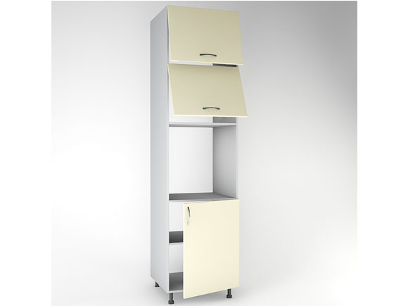 Сегменти кухонь Брайт ПРЕМ'ЄР ПУ-60/234/2 білий уніколор/4009-пастельно-фіолетовий Сегменти кухонь Брайт ПРЕМ'ЄР ПУ-60/234/2 білий уніколор/4009-пастельно-фіолетовий