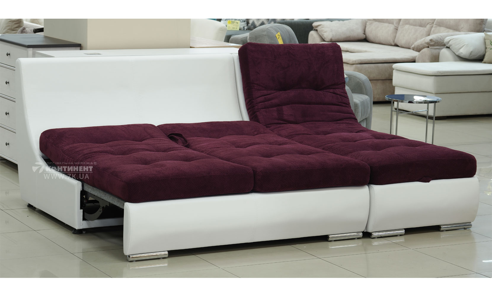Кутовий диван Бозен ECO 3 (АКЦІЯ) ЛВ/ПР doris 70-11/eco lether SOFT 017 білий - фото 3