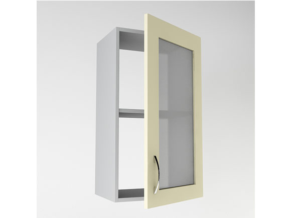 Сегменти кухонь Софт ПРЕМ'ЄР В-40/72вітрина венге магія/9003-білий Сегменти кухонь Софт ПРЕМ'ЄР В-40/72вітрина венге магія/9003-білий