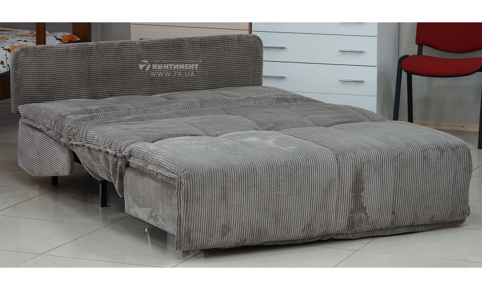 Прямий диван Мальта NEW 1,4 з коробом (АКЦІЯ) poso 3 cocoa-100 light beige - фото 3