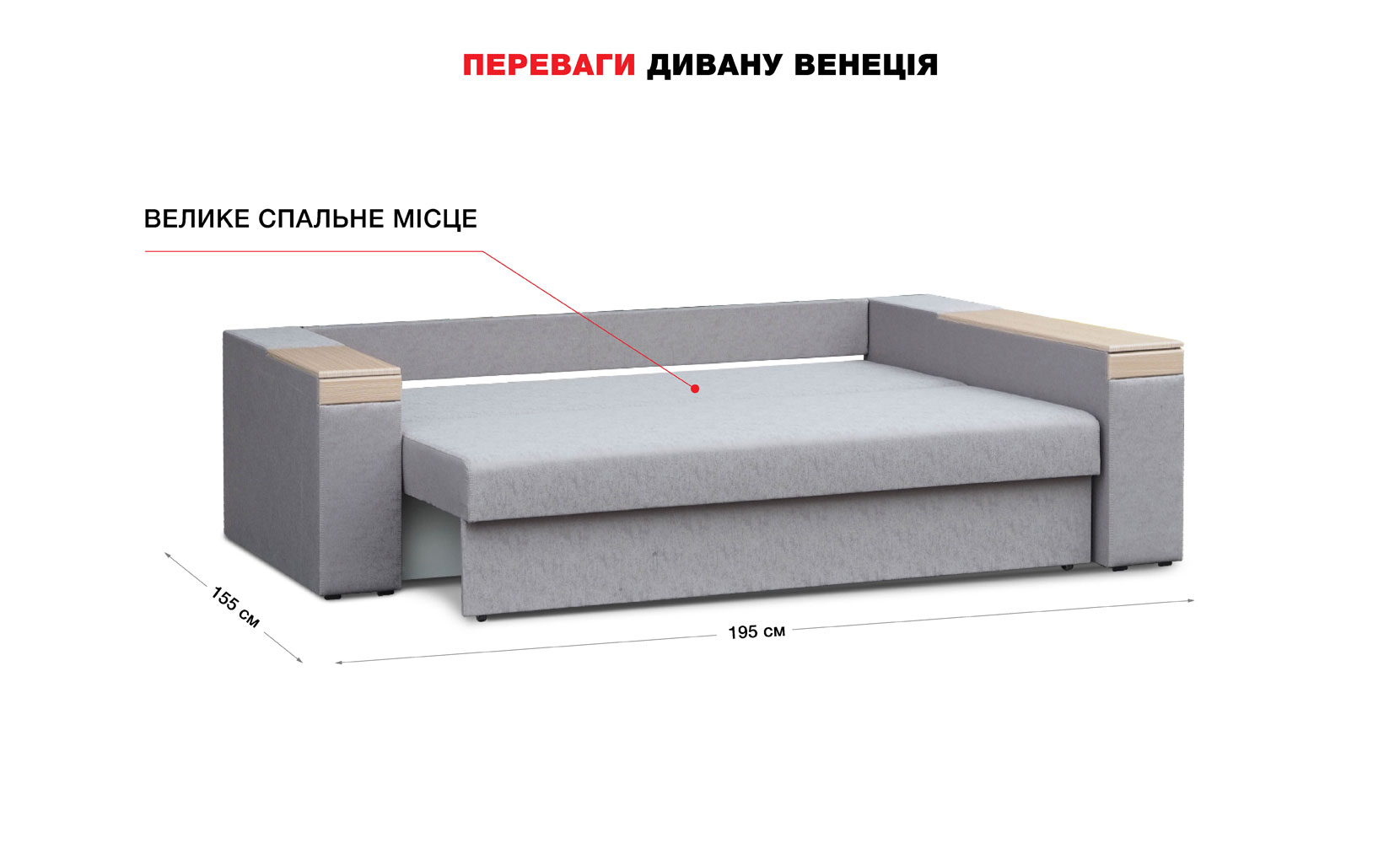 Кутовий диван Венеція (Г) liberty grey (венге) - фото 6