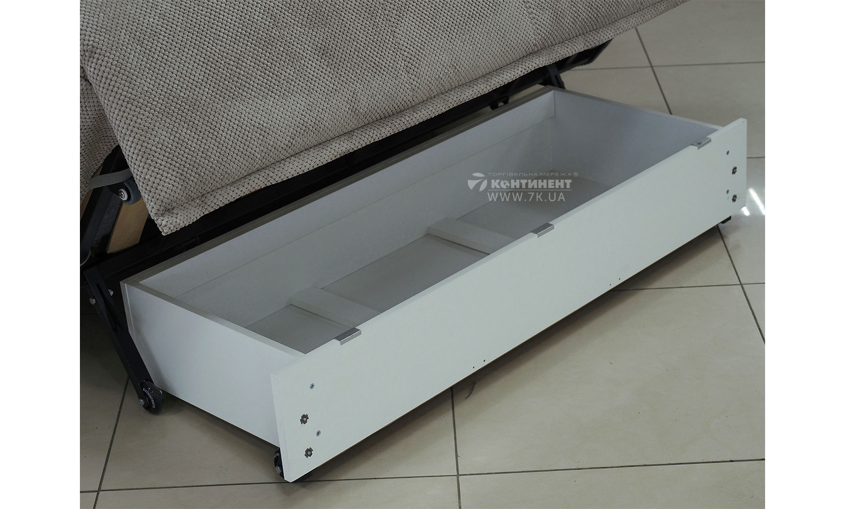 Прямий диван Делі 1,6 з коробом (АКЦІЯ) zefir plus2 beige/largo 11/дорис 11 - фото 3