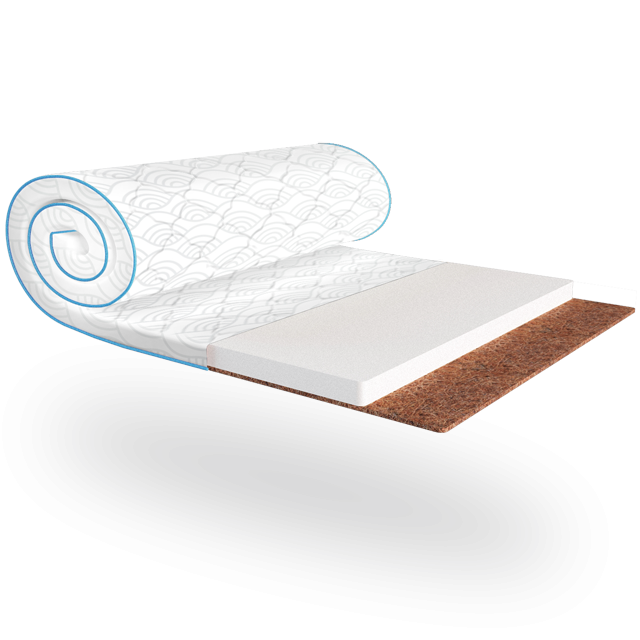 Матрац Мініматрац Sleep&Fly mini Flex 2в1 Kokos 70х190  - фото 1