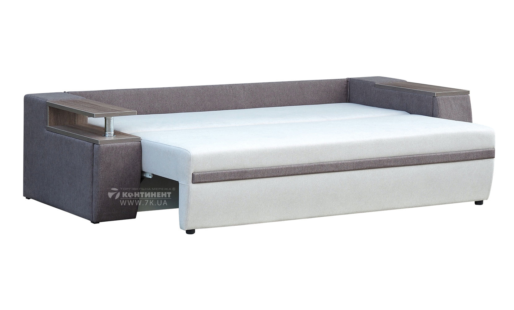Прямий диван Атіка  Line NEW magiс light beige /cappuccino /light beige /дуб сонома трюфель - фото 3