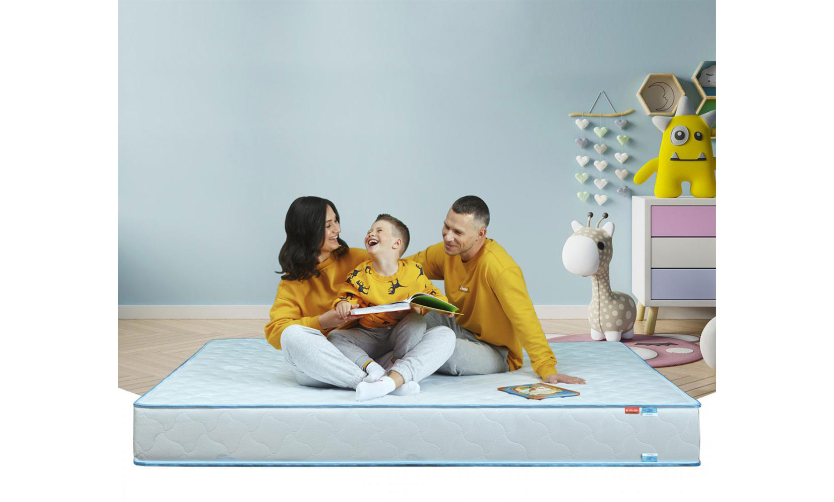 Матрац Ортопедичний матрац Sleep&Fly Comby NEW SF жаккард 90Х200  - фото 5