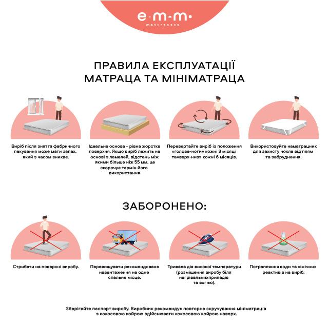 Матрац Ортопедичний матрац Take&Go SOFT ROLL 180х200  - фото 5