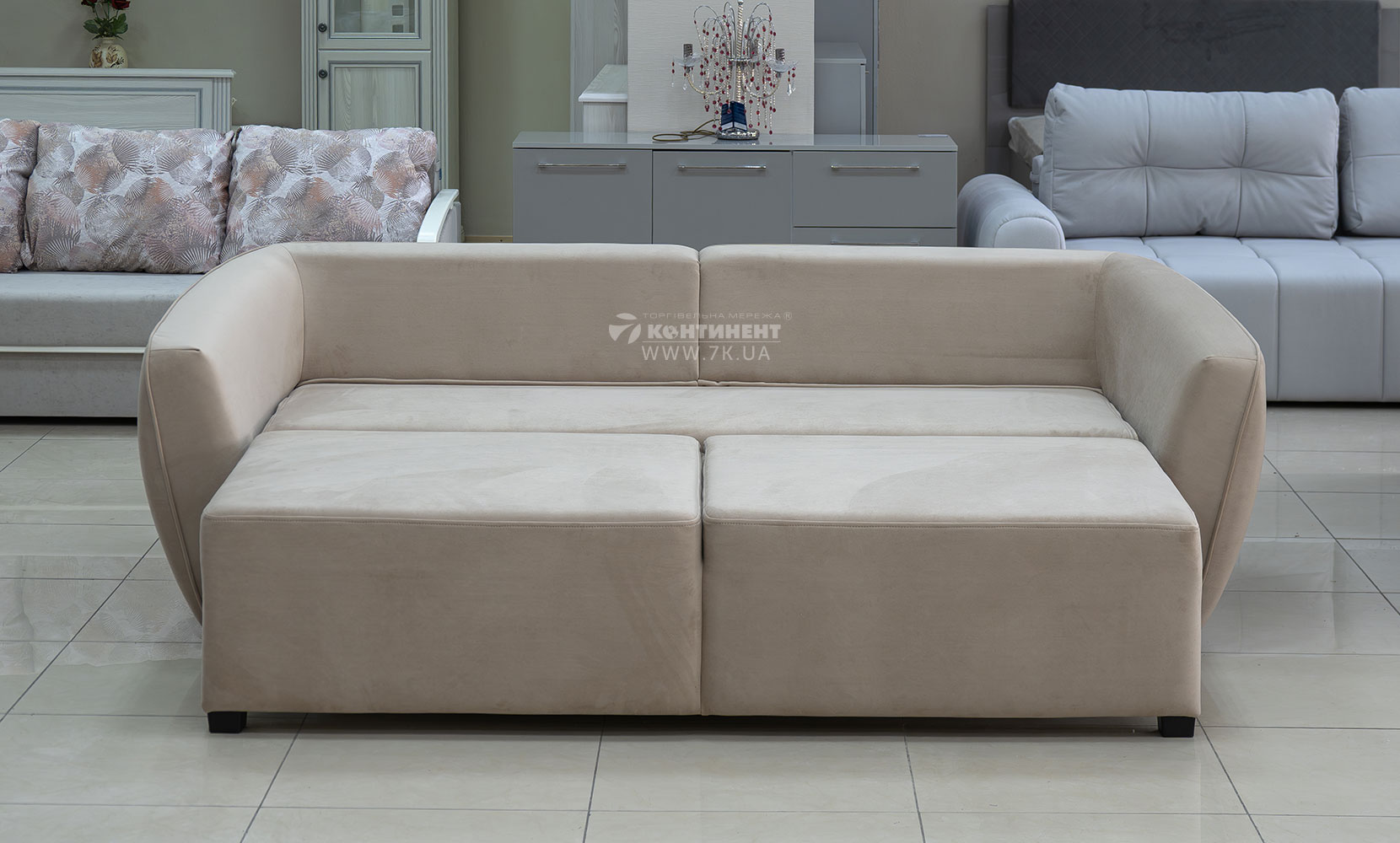 Прямий диван Moon allure premium warm beige - фото 4