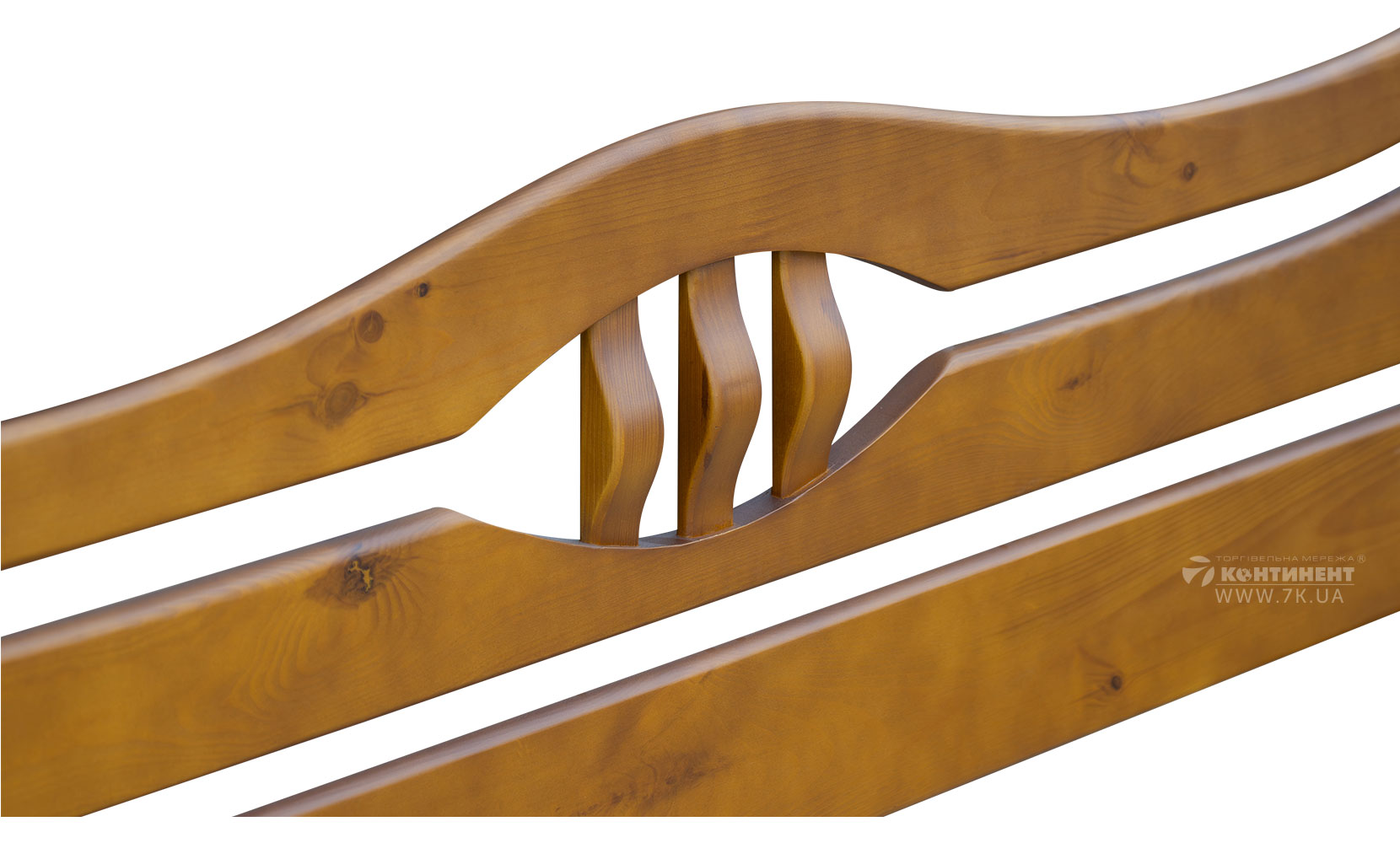 Ліжко Даллас ліжко 160*190 з вкладом, б/м горіх світлий - фото 6