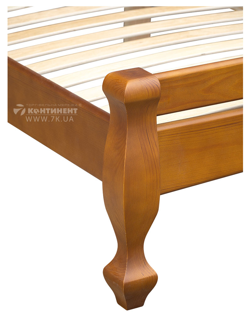 Ліжко Даллас ліжко 160*190 з вкладом, б/м горіх світлий - фото 3