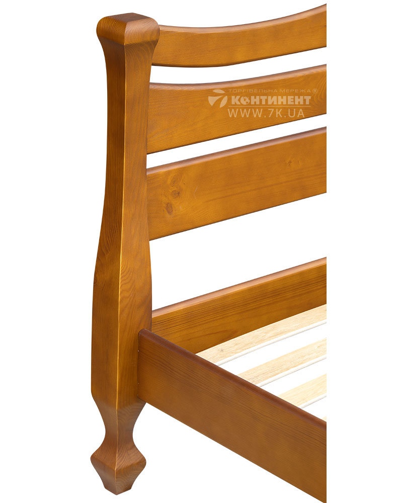 Ліжко Даллас ліжко 160*190 з вкладом, б/м горіх світлий - фото 5