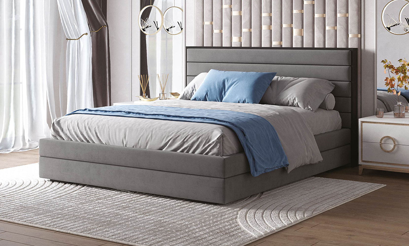 М'які ліжка Аполон 160*200 з підйом.механізмом, б/м в тканині 1 кат - фото 1 М'які ліжка Аполон 160*200 з підйом.механізмом, б/м в тканині 1 кат - фото 1