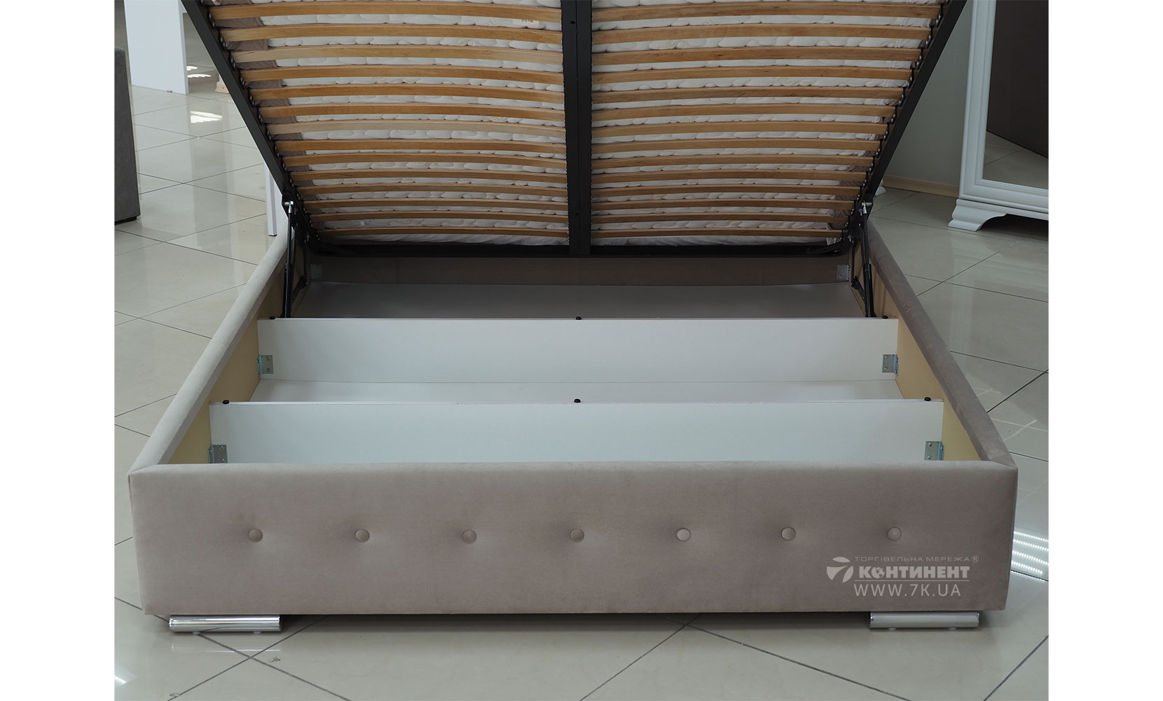 М'які ліжка Беатріс 160*200 з підйом.механізмом, б/м в тканині 1 кат - фото 5 М'які ліжка Беатріс 160*200 з підйом.механізмом, б/м в тканині 1 кат - фото 5