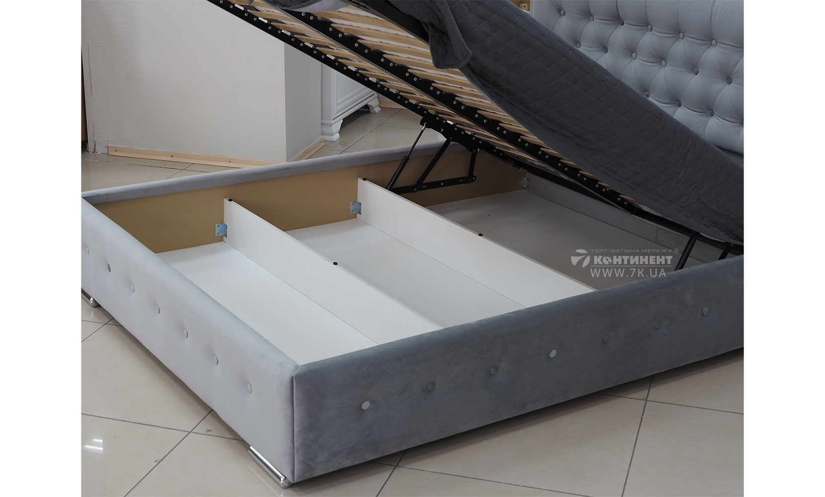 М'які ліжка Беатріс 160*200 з підйом.механізмом, б/м в тканині 1 кат - фото 8 М'які ліжка Беатріс 160*200 з підйом.механізмом, б/м в тканині 1 кат - фото 8