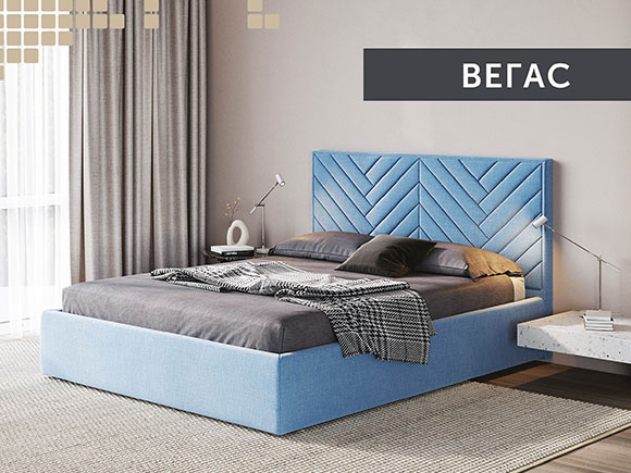 Вегас 160*200 з підйом.механізмом, б/м в тканині 1кат