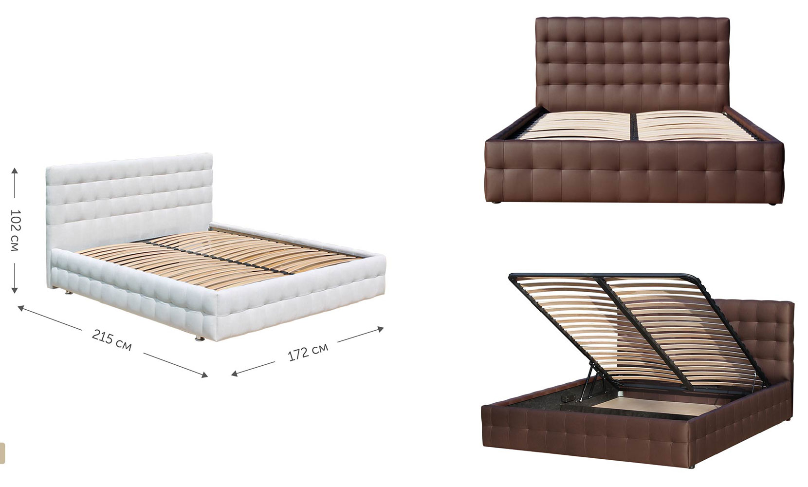 М'які ліжка Еванс 160*200 з підйом.механізмом, б/м в тканині 1 кат - фото 2 М'які ліжка Еванс 160*200 з підйом.механізмом, б/м в тканині 1 кат - фото 2