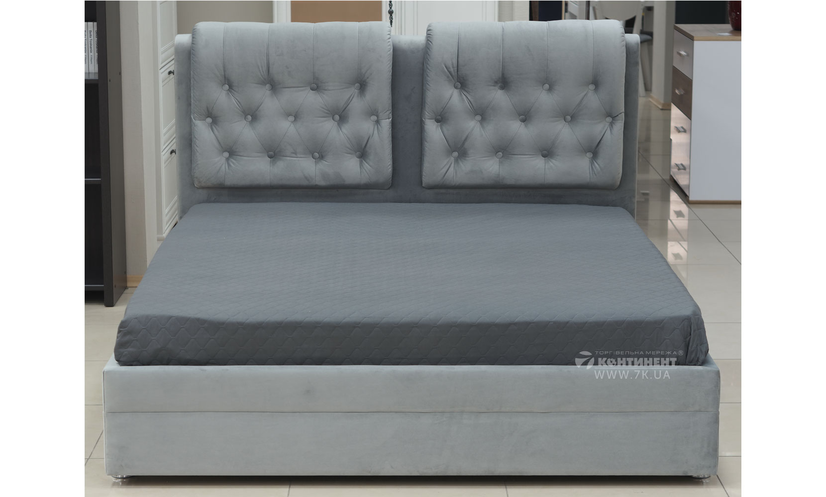 М'які ліжка Скарлет 160*200 з підйом.механізмом, б/м в тканині 1 кат - фото 4 М'які ліжка Скарлет 160*200 з підйом.механізмом, б/м в тканині 1 кат - фото 4