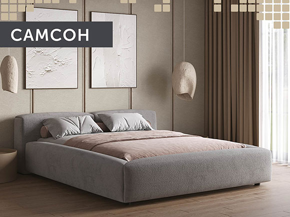 Самсон 160*200 з підйом.механізмом, б/м в тканині 1 кат