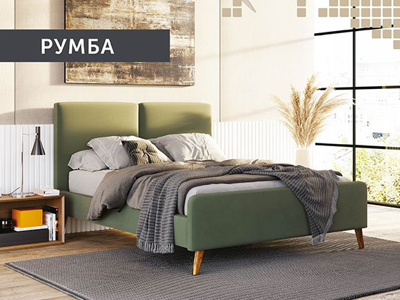 Румба 160*200 з підйом.механізмом, б/м в тканині 1 кат