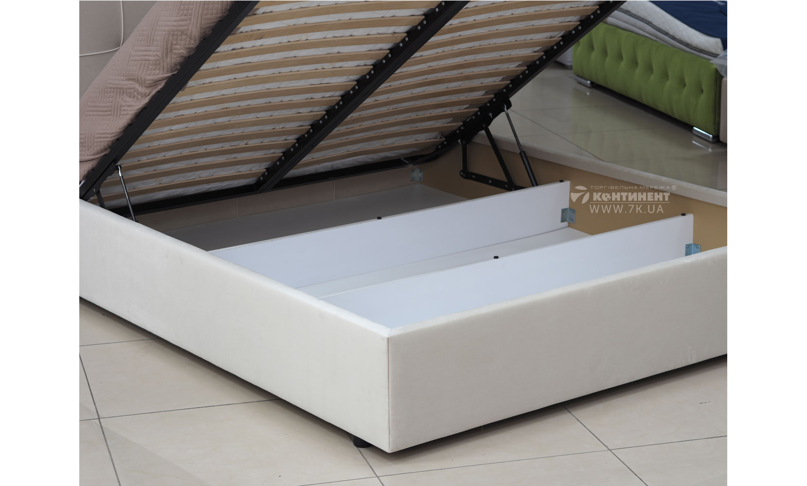 М'які ліжка Мілея 160*200 з підйом.механізмом, б/м в тканині 1 кат - фото 5 М'які ліжка Мілея 160*200 з підйом.механізмом, б/м в тканині 1 кат - фото 5