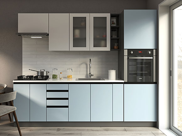 Модульна кухня Альфа 1м/п без стільниці на вибір