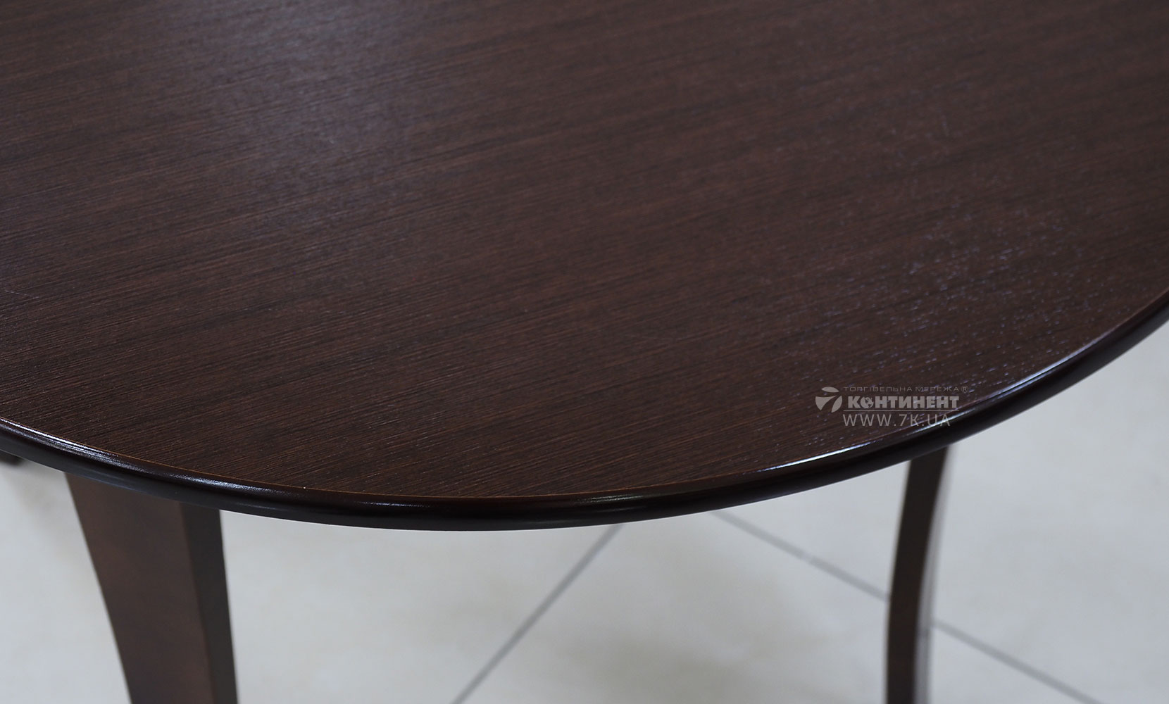 Кухонний стіл Омега горіх темний - фото 5 Кухонний стіл Омега горіх темний - фото 5