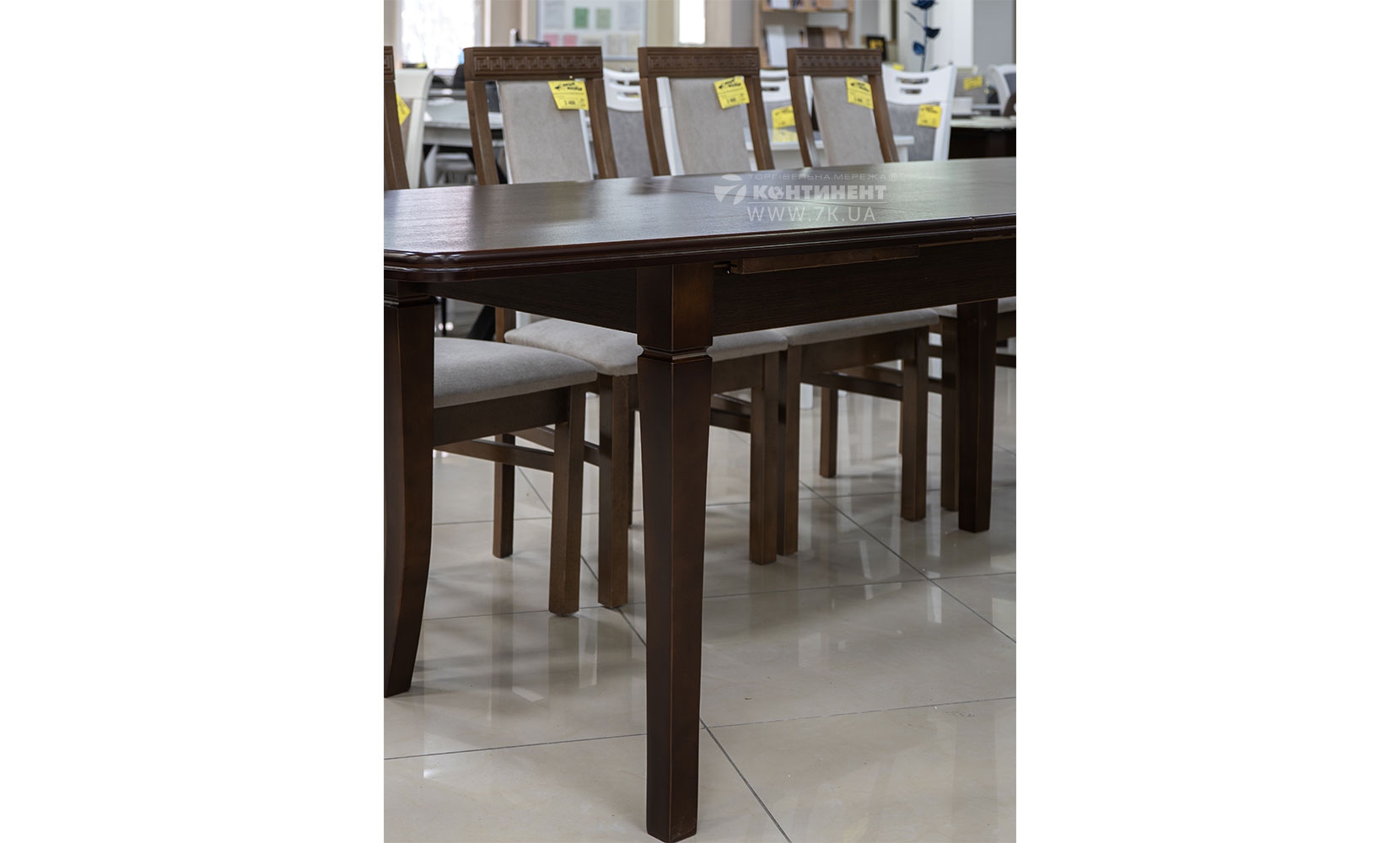 Кухонний стіл Обідній горіх темний - фото 8 Кухонний стіл Обідній горіх темний - фото 8