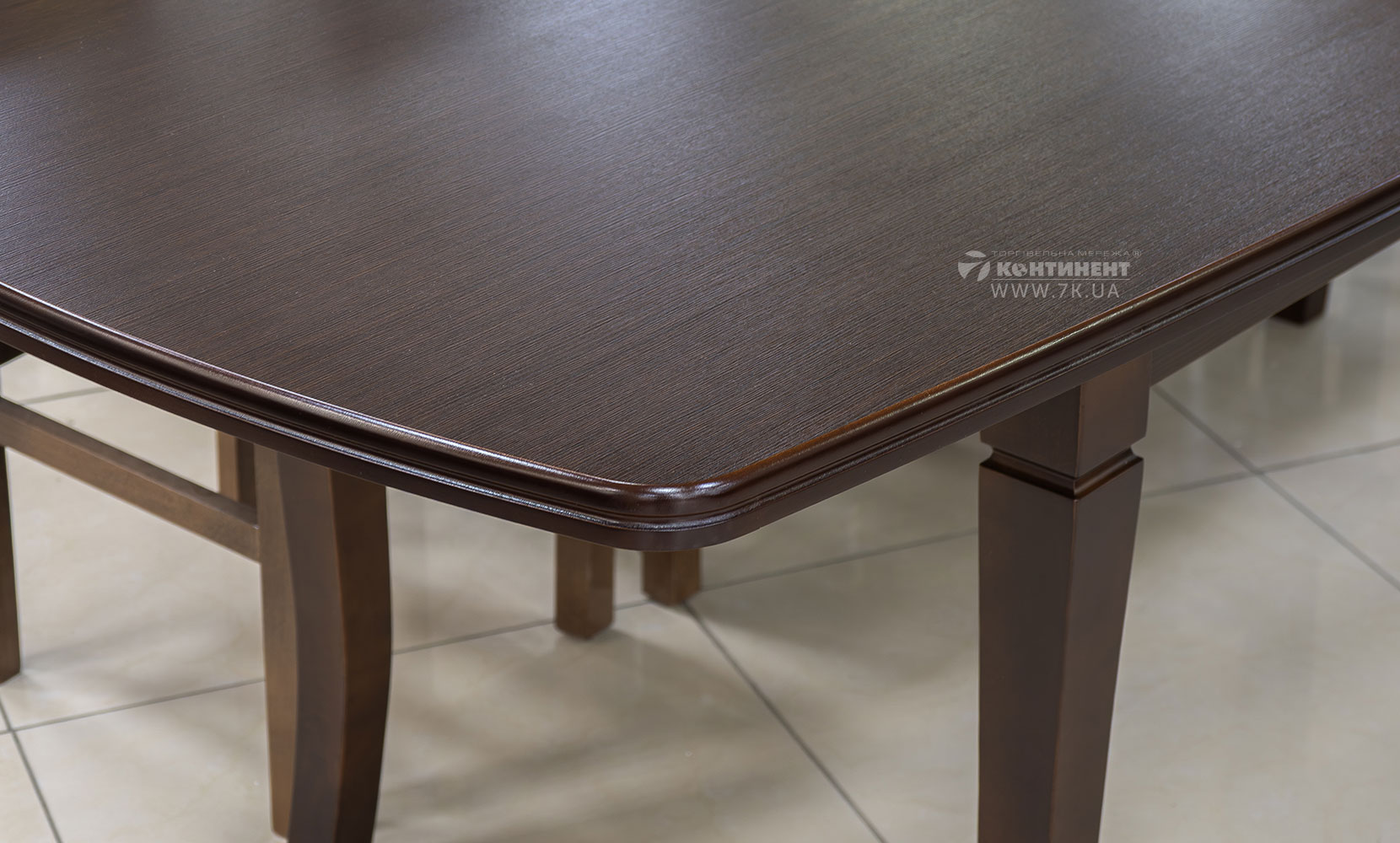 Кухонний стіл Обідній горіх темний - фото 7 Кухонний стіл Обідній горіх темний - фото 7