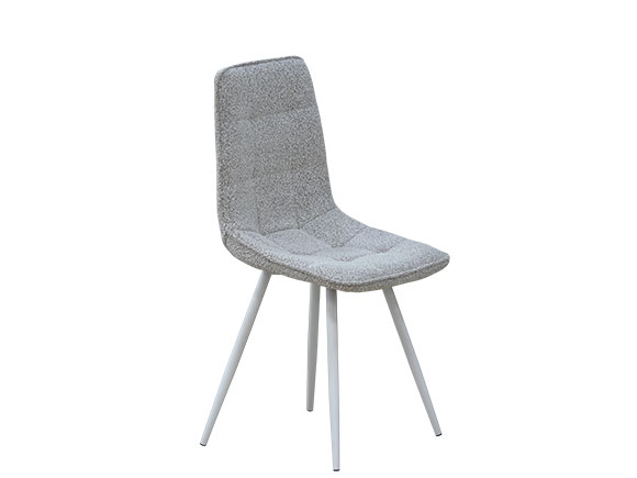 Фреш стілець (кратно 4) білий/букле бежева