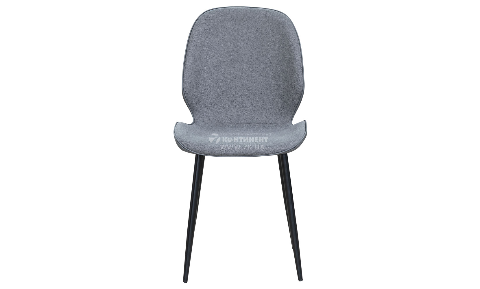 Кухонний стілець Аякс стілець (кратно 4) чорний/сірий - фото 2 Кухонний стілець Аякс стілець (кратно 4) чорний/сірий - фото 2