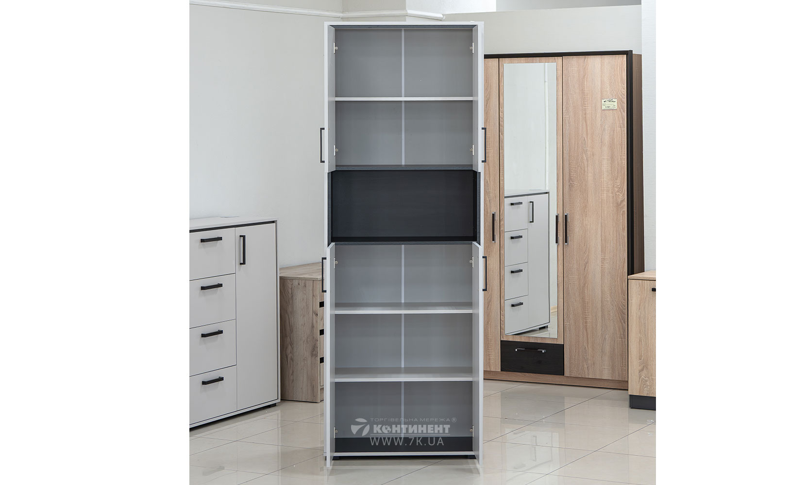 Пенал Прайм пенал REG 4D80 Кашемір/Чорний - фото 3 Пенал Прайм пенал REG 4D80 Кашемір/Чорний - фото 3