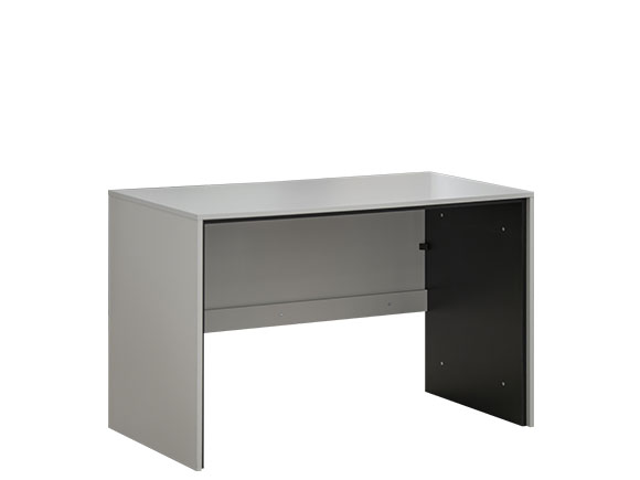 Письмовий та комп'ютерний стіл Прайм стіл письмовий BIU 120 Кашемір/Чорний Письмовий та комп'ютерний стіл Прайм стіл письмовий BIU 120 Кашемір/Чорний