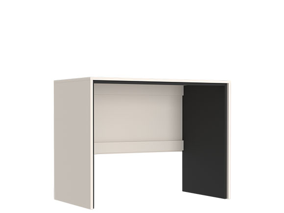 Письмовий та комп'ютерний стіл Прайм стіл приставний BIU 120 60 Кашемір/Чорний - фото 1 Письмовий та комп'ютерний стіл Прайм стіл приставний BIU 120 60 Кашемір/Чорний - фото 1