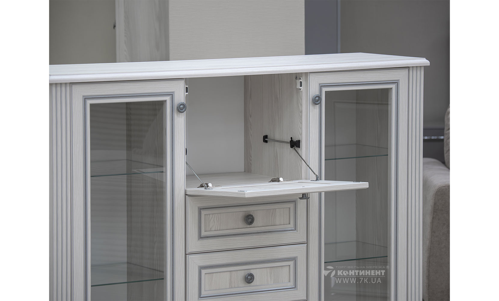 Комод Вайт комод 2W3S1B сосна срібна - фото 5 Комод Вайт комод 2W3S1B сосна срібна - фото 5