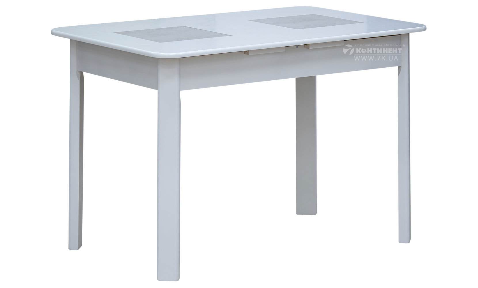 Кухонний стіл Бостон білий - фото 1 Кухонний стіл Бостон білий - фото 1