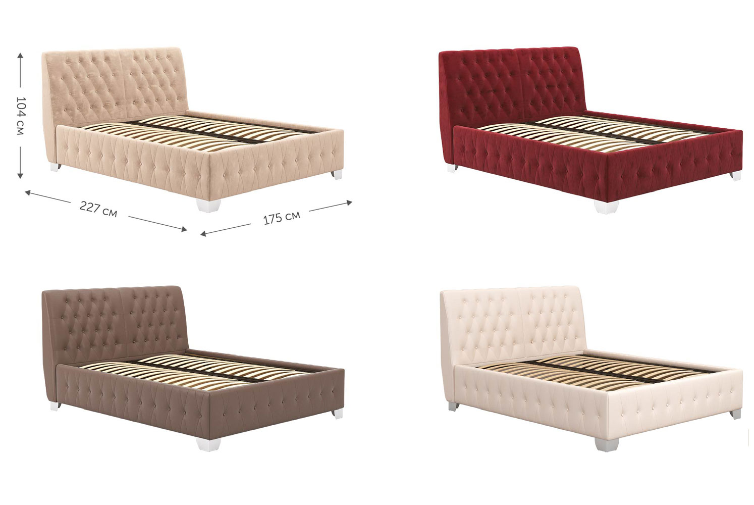 М'які ліжка Октавія 160*200 з підйом.механізмом, б/м в тканині 1кат - фото 2