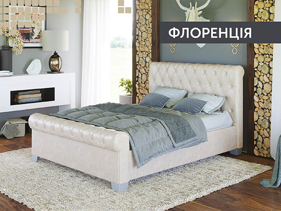 Флоренція 160*200 з підйом.механізмом, б/м в тканині 1кат