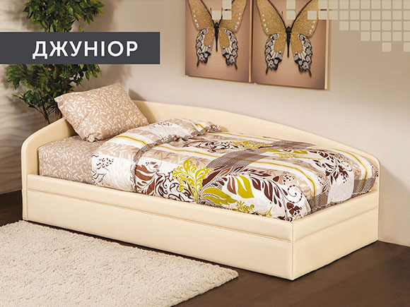 Джуніор 90*200 з підйом.механізмом, б/м в тканині 1кат