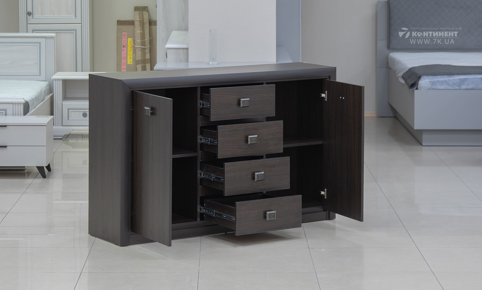 Комод Коен комод KOM 2D4S венге магія - фото 6