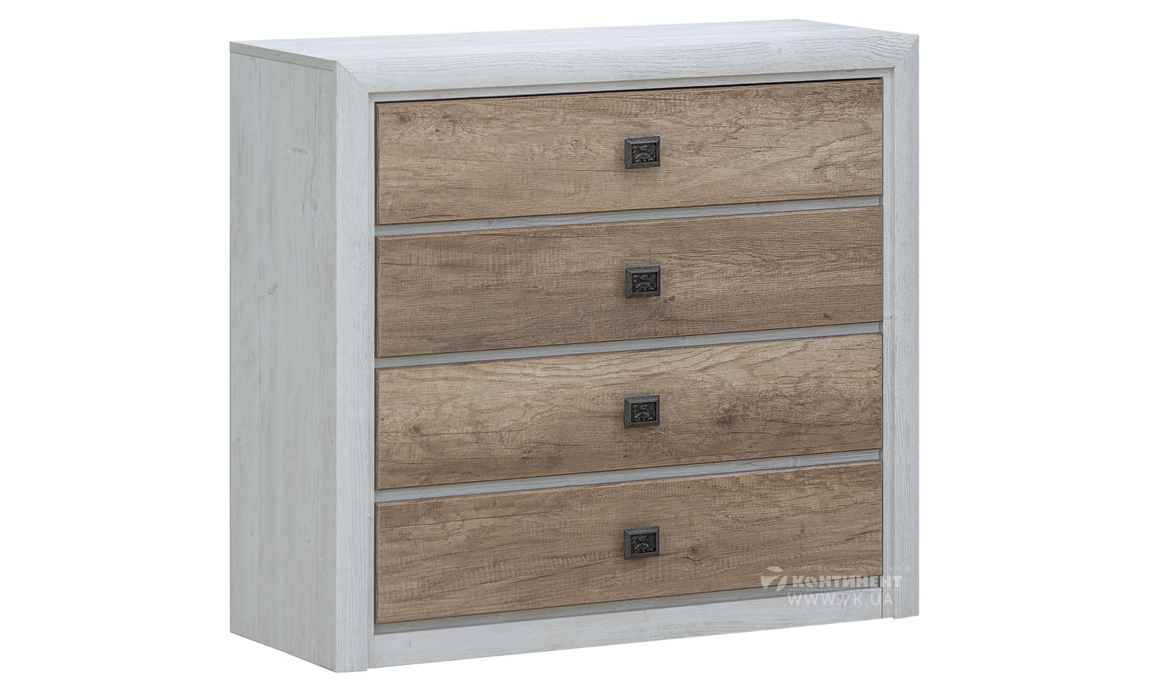 Комод Коен II комод KOM 4S сосна аризонська/дуб корабельний - фото 1