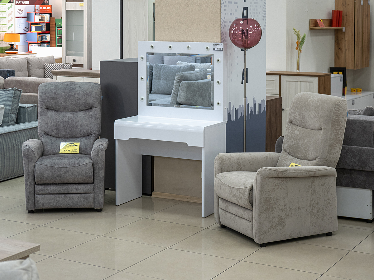 Туалетний столик Стіл Візажиста німфея альба/білий глянець - фото 7